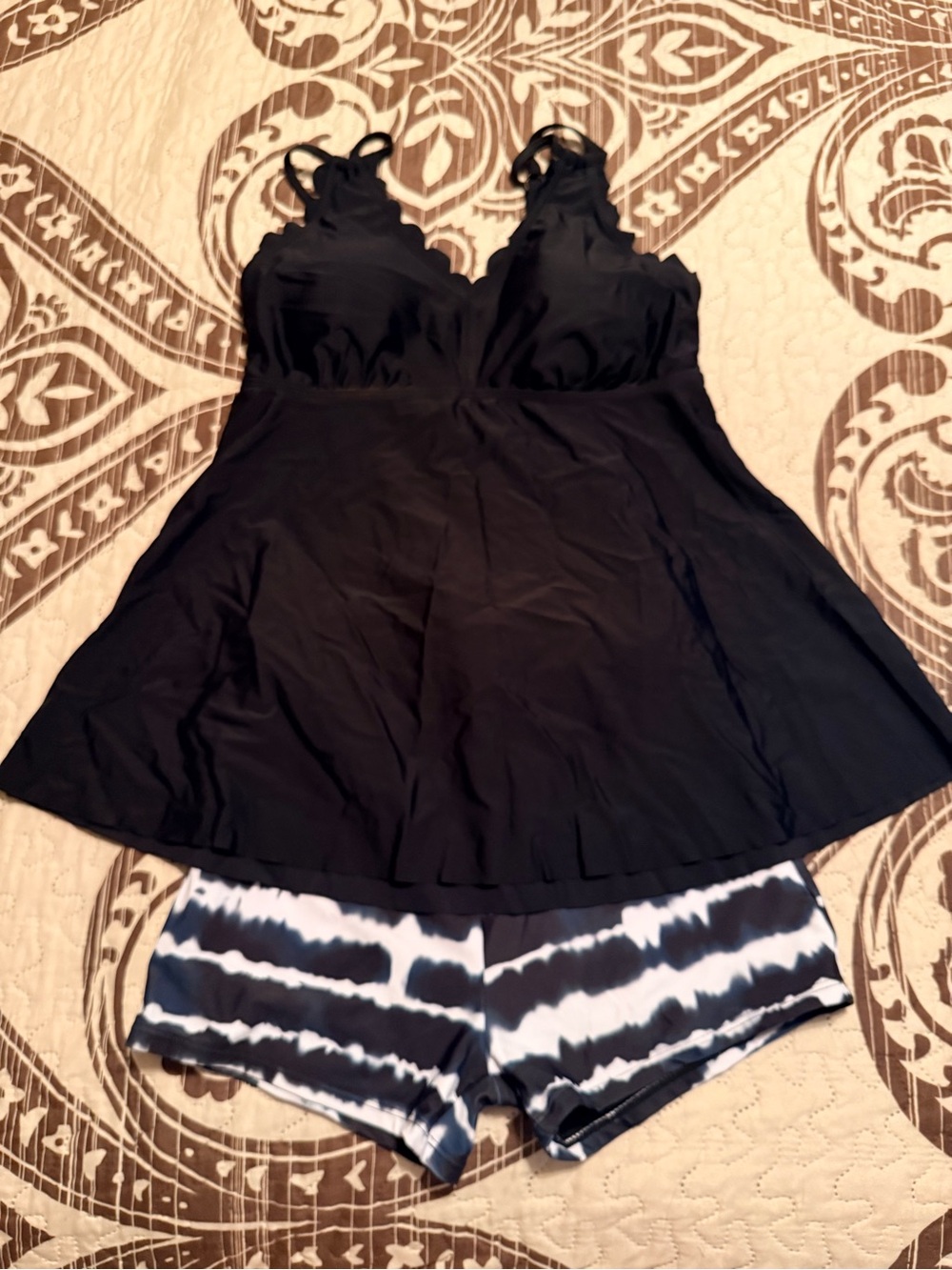 Tankini with Boy shorts